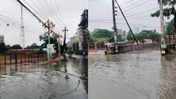 রাজশাহীতে ২৪ ঘণ্টায় ১০০ মিলিমিটার বৃষ্টি, বিভিন্ন এলাকায় জলাবদ্ধতা