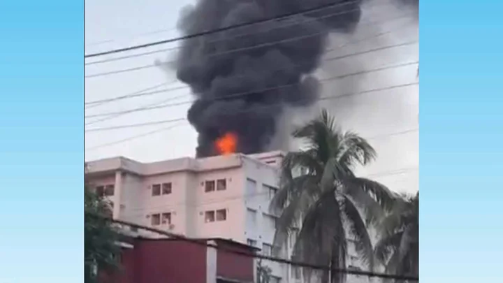 ময়মনসিংহ মেডিকেল কলেজ হাসপাতালে আগুন