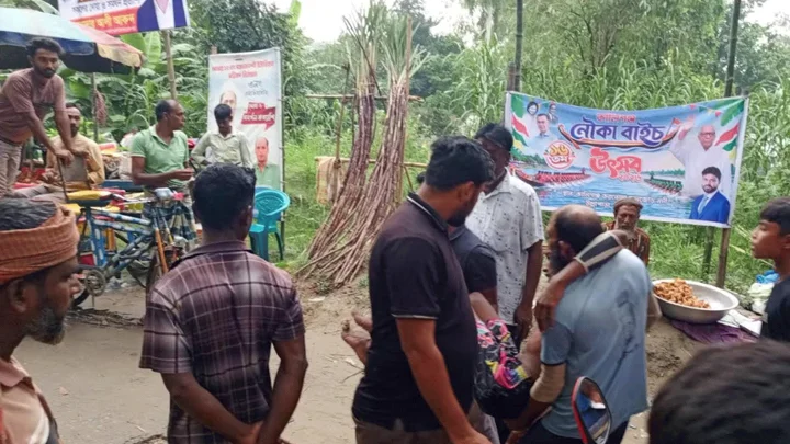 নৌকাবাইচ চলাকালে মাঝিদের মধ্যে সংঘর্ষ, আহত ১০