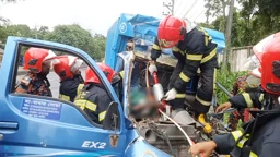 গাজীপুরে অজ্ঞাত গাড়ির সঙ্গে সংঘর্ষে কাভার্ডভ্যান চালক নিহত