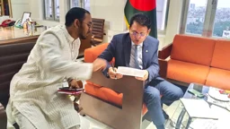 হাতিয়ায় ‘স্কুল ফিডিং’ চালুর বিষয়ে শিক্ষামন্ত্রীর সঙ্গে বৈঠক হান্নান মাসউদের