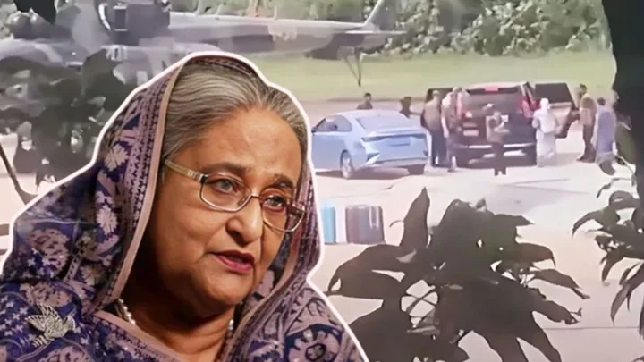New information emerges on Hasina's flight to India