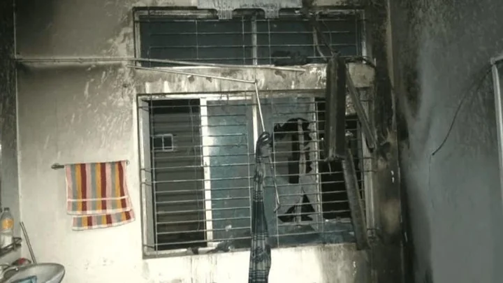বগুড়ার শজিমেক হাসপাতালে এসি বিস্ফোরণ