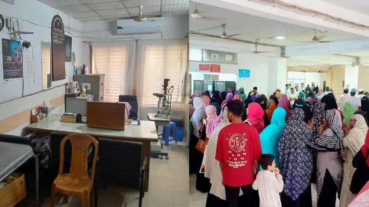 নির্ধারিত সময়ে আসেন না চিকিৎসক, ঘণ্টার পর ঘণ্টা অপেক্ষায় রোগীরা