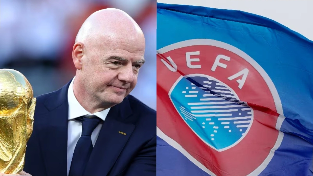 infantino is on collison course with uefa