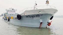 পশুর নদীতে ১২০০ টন কয়লা নিয়ে ডুবে গেল কার্গো জাহাজ