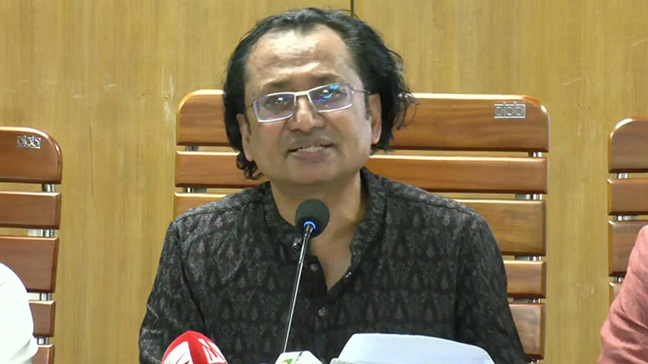 প্রধানমন্ত্রীর তথ্য ও সম্প্রচার উপদেষ্টা ডা. জাহেদ উর রহমান। ছবি : ভিডিও থেকে নেওয়া