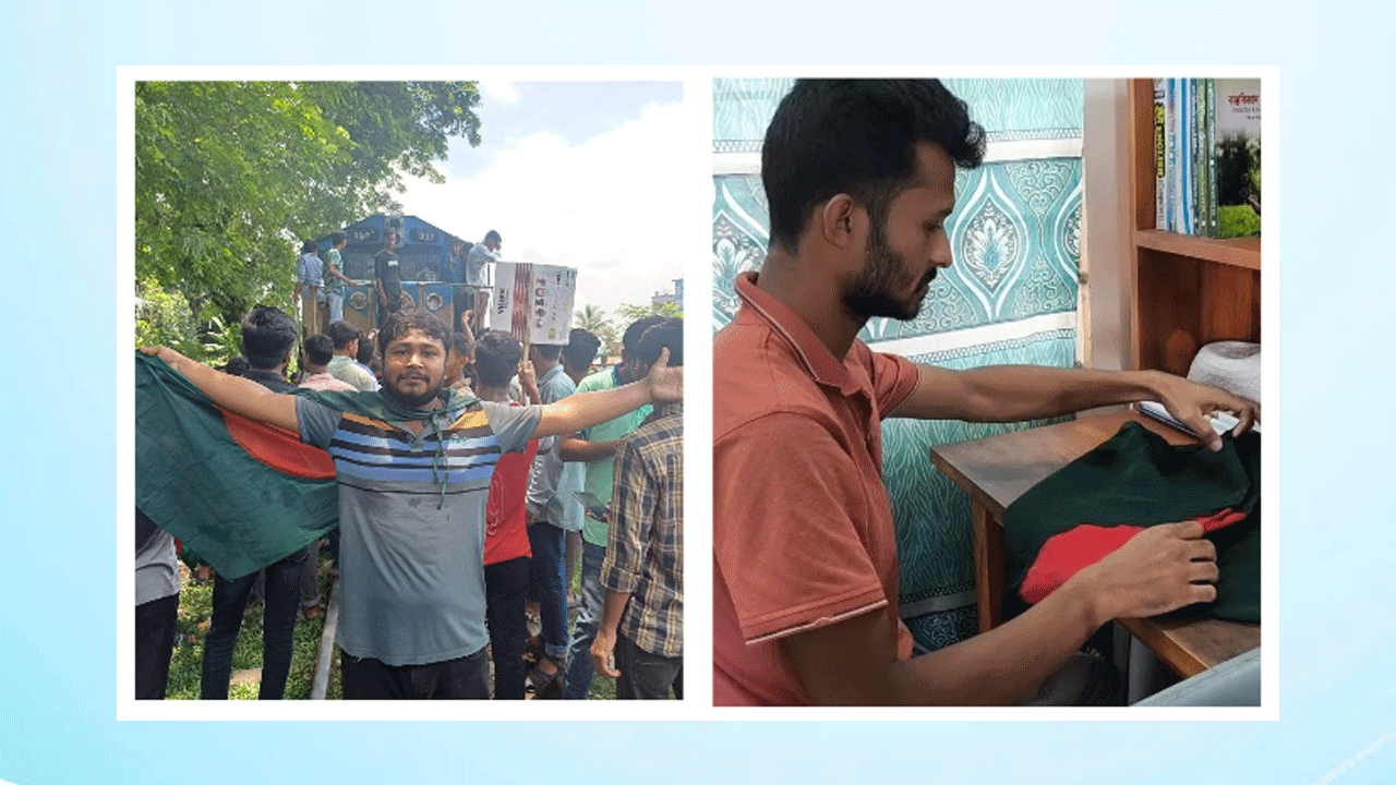 জামালপুরের বিবেক ও ইহসানের ‘জুলাই’ স্মৃতি