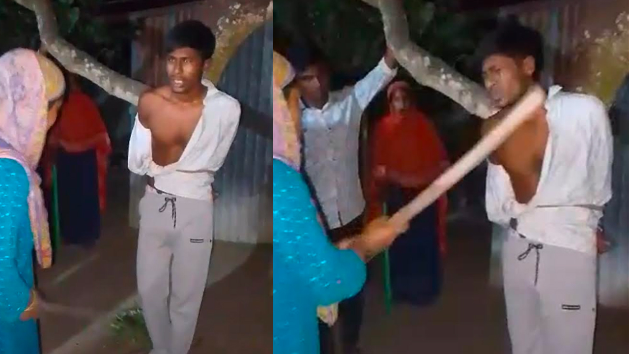 জামায়াত নেতার মেয়ের সঙ্গে প্রেম, কিশোরকে গাছে বেঁধে নির্যাতন