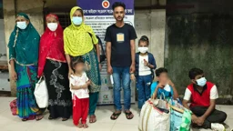ভারতে সাজা শেষে দেশে ফিরলেন শিশুসহ ৯ বাংলাদেশি