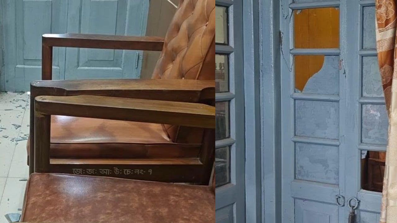 চাঁপাইনবাবগঞ্জে আদালতে ভাঙচুরের ঘটনায় মামলা