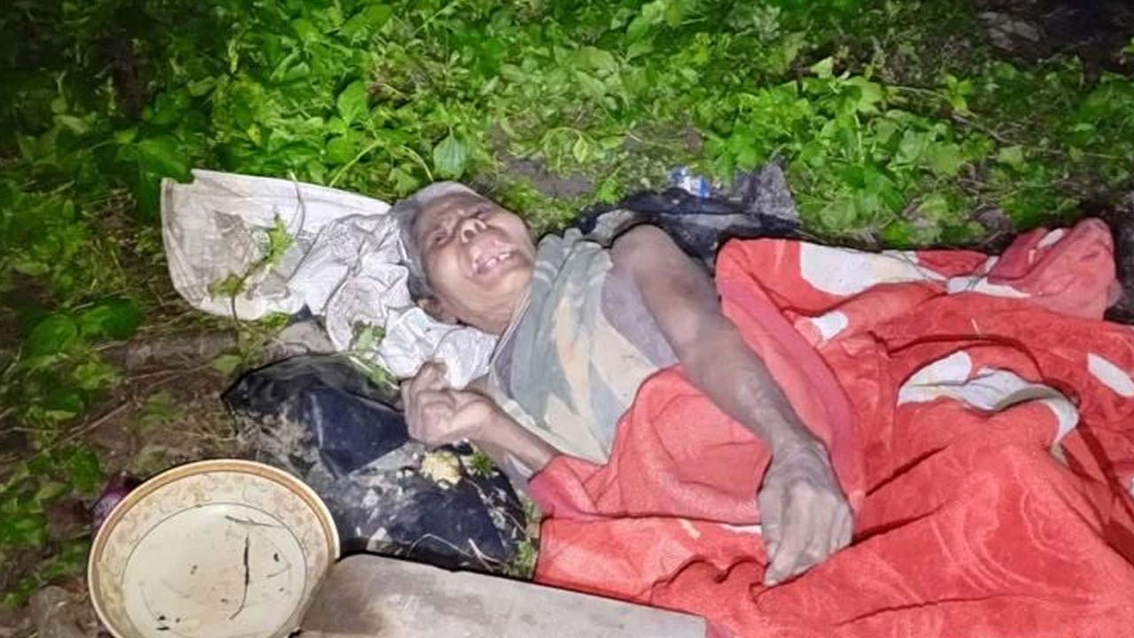 যে মায়ের আঁচলে ছিল আশ্রয়, সেই মায়ের রাত কাটে এখন জঙ্গলে