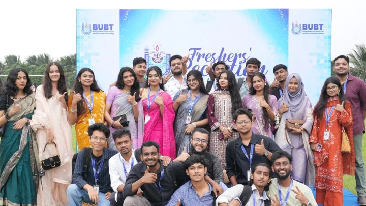 ফল ২০২৬ সেমিস্টারের নবীন শিক্ষার্থীদের বরণ করল বিইউবিটি