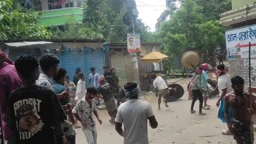 মাদারীপুরে দুই গ্রামবাসীর মধ্যে সংঘর্ষ, আহত ১৫