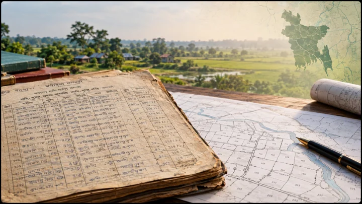 জমি-জমার খতিয়ান, মৌজা ও পর্চা চেনার উপায়