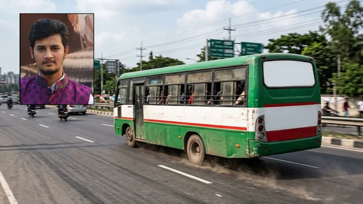 বাসের হঠাৎ ব্রেকে দৃষ্টিশক্তি হারান রাজীব, অর্থের সংকটে থেমে আছে চিকিৎসা