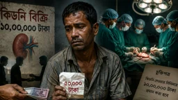 কিডনি বিক্রির চুক্তি ১০ লাখে, পেলেন ৫০ হাজার টাকা