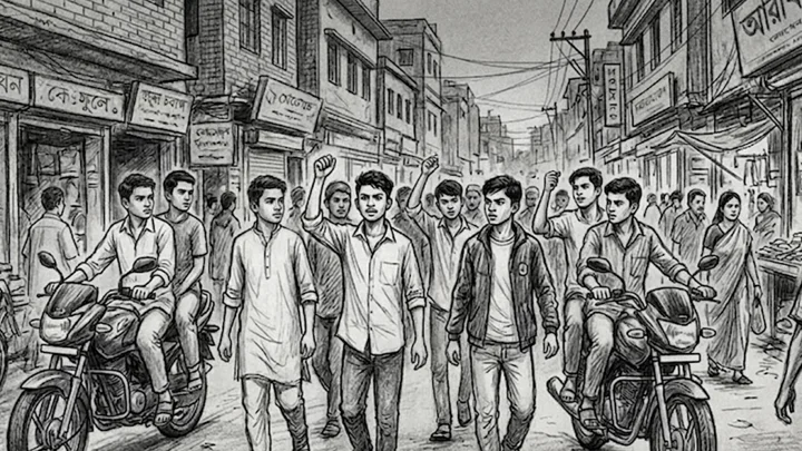 বরিশালে সক্রিয় অর্ধশতাধিক কিশোর গ্যাং, প্রকাশ্যে অস্ত্র মহড়ায় আতঙ্ক