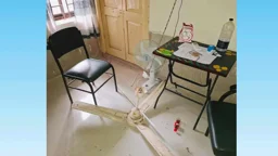 হাসপাতালে বৈদ্যুতিক পাখা খুলে পড়ল চিকিৎসকের ওপর