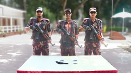 লালমনিরহাট সীমান্তবর্তী এলাকায় পলিথিনে মোড়ানো ছিল পিস্তল-গুলি