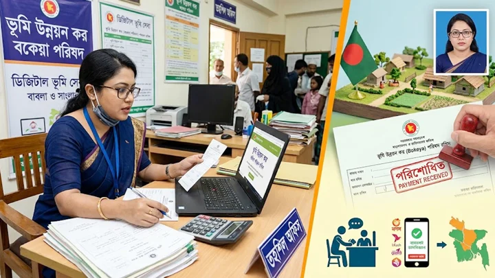 ভূমি উন্নয়ন কর বকেয়া হলে কী করবেন