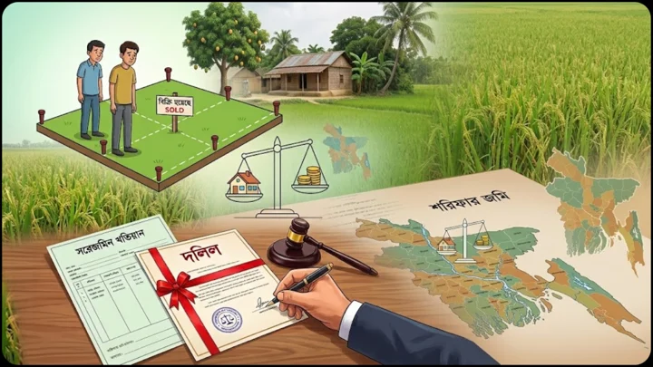 শরিক বা প্রতিবেশীর জমি বিক্রির আইনি অধিকার ও অগ্রক্রয় মামলার নিয়মাবলী