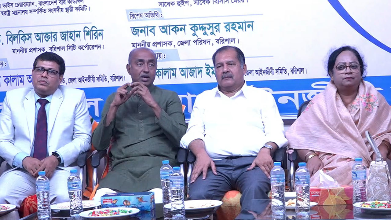 আইনজীবীদের ব্যথা আমি পেয়ে গেছি বরিশাল বারে এসে: আইনমন্ত্রী