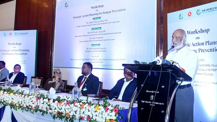 ডেঙ্গু প্রতিরোধে পরিকল্পনা নয়, চাই কার্যকর পদক্ষেপ: এলজিআরডিমন্ত্রী