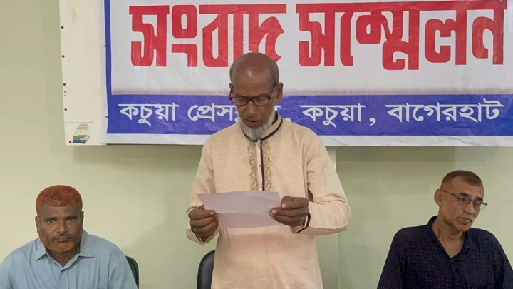 জীবনে আর কখনও মৎস্যজীবী লীগ করব না, সংবাদ সম্মেলনে গিয়াস বালী