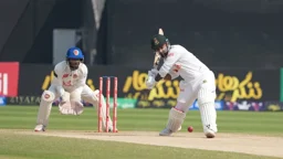 টানা তিন শূন্যের দুঃস্বপ্ন পেছনে ফেলে লিটনের সেঞ্চুরি