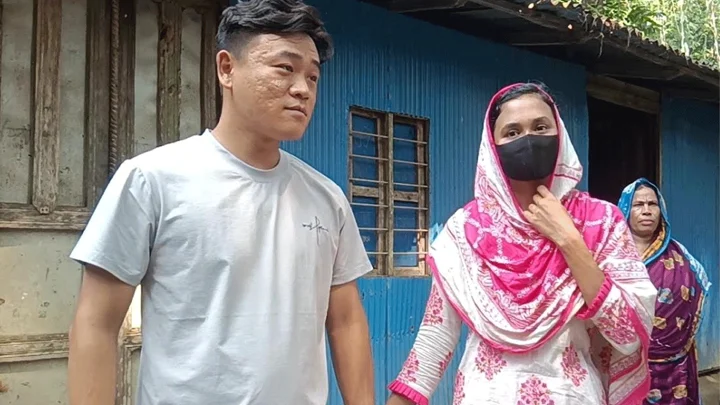 প্রেমের টানে হাজার মাইল পেরিয়ে মাদারীপুরে চীনা যুবক