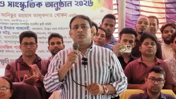 চাঁদার টাকায় জন্মানো দল বিএনপিকে চাঁদাবাজ বলছে: খোকন তালুকদার