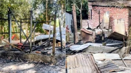 যুবলীগ নেতার হত্যা ঘিরে কালকিনিতে তাণ্ডব, অর্ধশতাধিক বাড়িতে ভাঙচুর-আগুন
