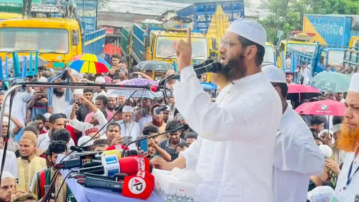 জনগণের হাতে লালকার্ড আছে: সরকারকে মামুনুল হক