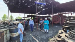 টায়ার পুড়িয়ে ফার্নেস অয়েল তৈরি, প্রতিষ্ঠানকে লাখ টাকা জরিমানা