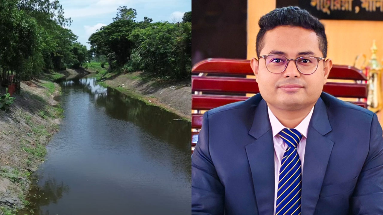খাল খনন শেষে ১ কোটি ২২ লাখ টাকা ফেরত দিলেন ইউএনও