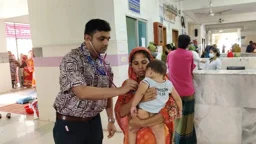হাম উপসর্গ নিয়ে ময়মনসিংহ মেডিকেলে ১০ মাসের শিশুর মৃত্যু
