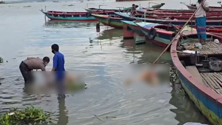 মেঘনায় ভাসছিল দুই মরদেহ, নারীর হাত বাঁধা অবস্থায় উদ্ধার