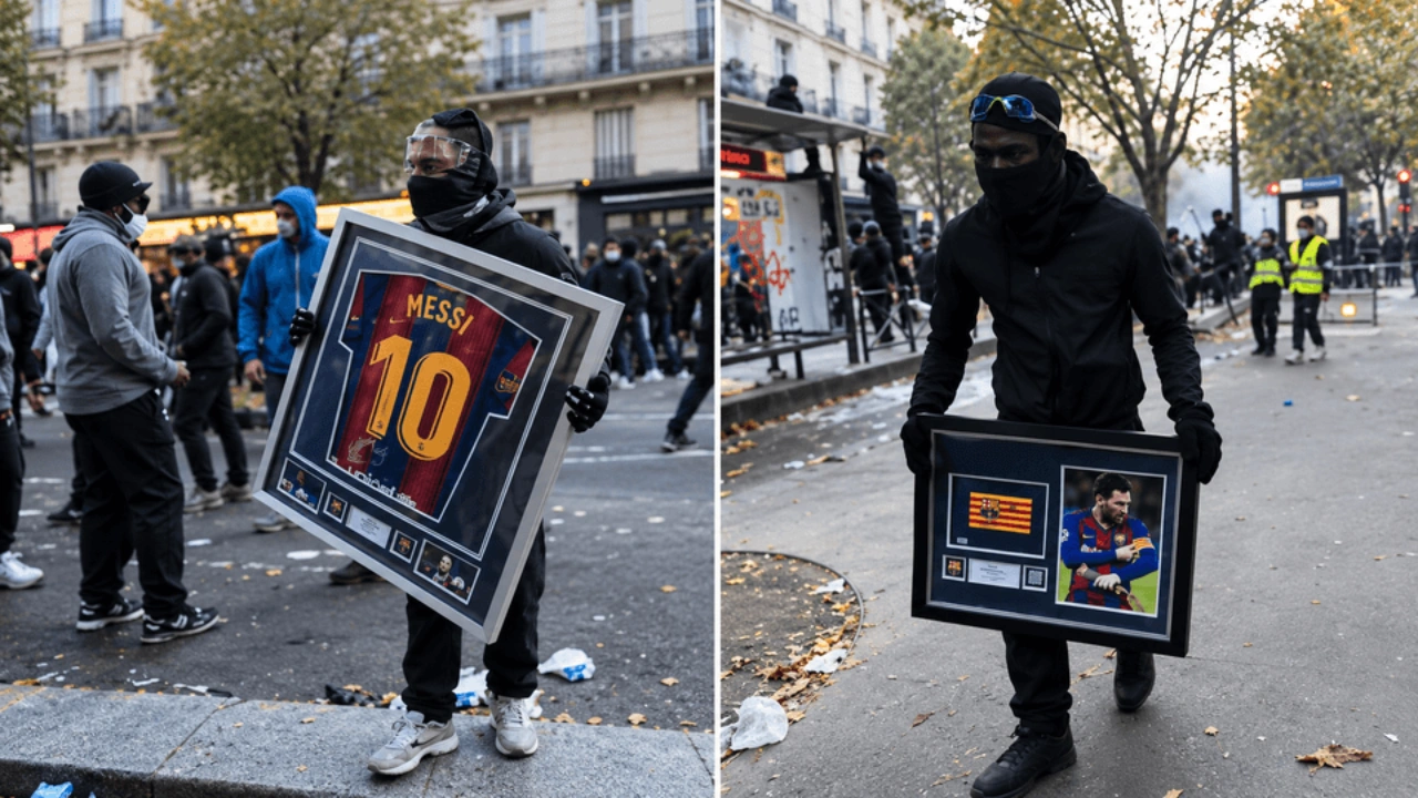 messi jersey theft