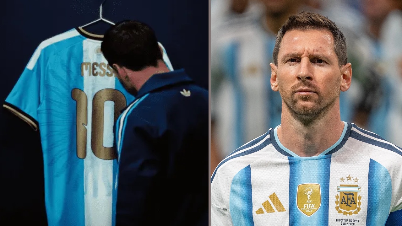 messi last match jersey