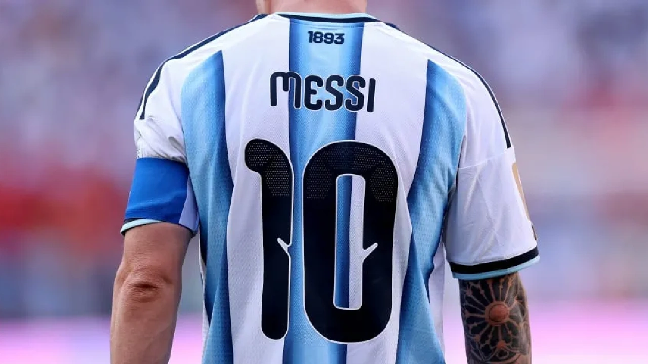 messi number 10 jersey