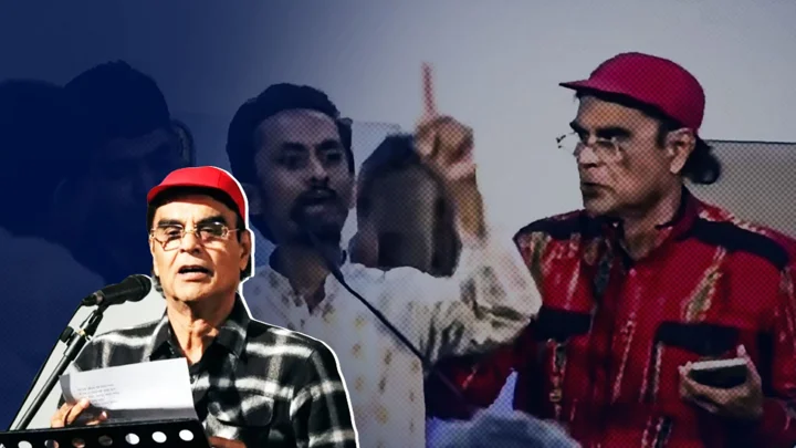জুলাইকে ব্যঙ্গের অভিযোগে বাংলা একাডেমিতে তোপের মুখে মোহন রায়হান