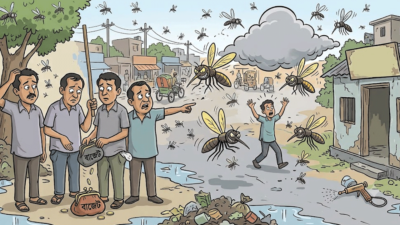 মশা নিধনে বাজেট কম, বিপাকে চার পৌরসভা
