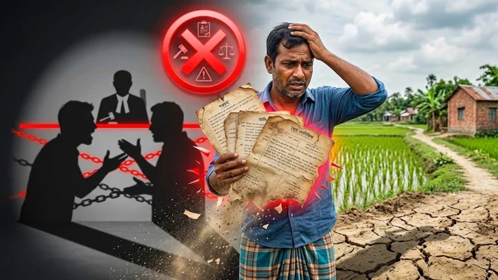 উত্তরাধিকার সূত্রে পাওয়া জমির মিউটেশন না করলে বড় ঝুঁকি