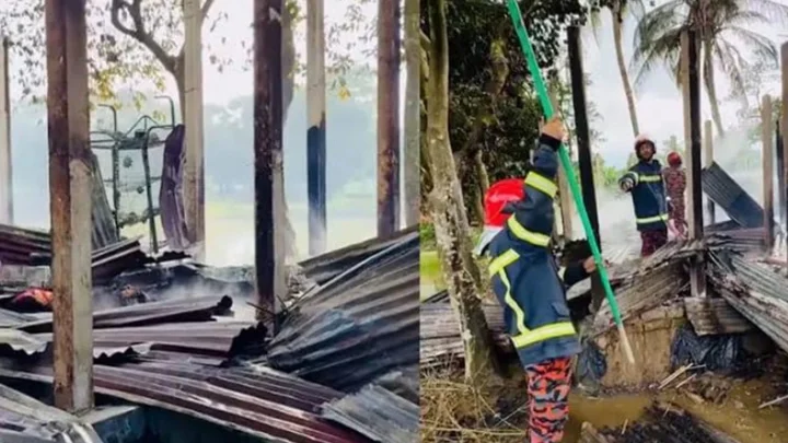 ডেকে নিয়ে যুবককে কুপিয়ে হত্যা, অভিযুক্তের বাড়িতে আগুন