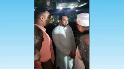 শেরপুরে শহীদ পরিবারের সঙ্গে নাহিদ ইসলামের সৌজন্য সাক্ষাৎ