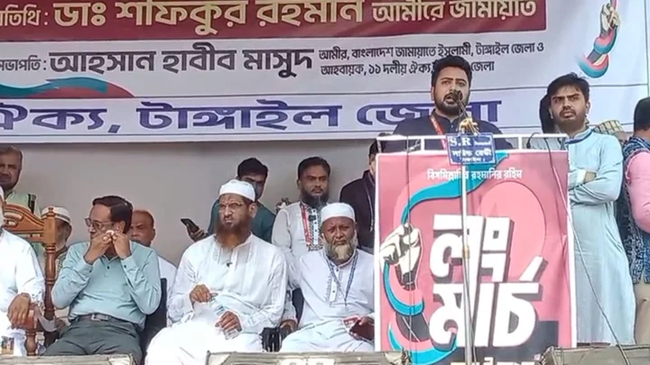 হাসিনা সরকারের পথে হাঁটছে তারেক রহমানের সরকার: নাহিদ ইসলাম