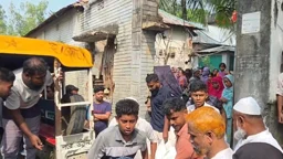 নারায়ণগঞ্জে ট্রাক-অটোরিকশা সংঘর্ষে নিহত ২