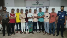 নোয়াখালীতে ১০ দিনে কিশোর গ্যাংবিরোধী অভিযানে আটক ১১০৬