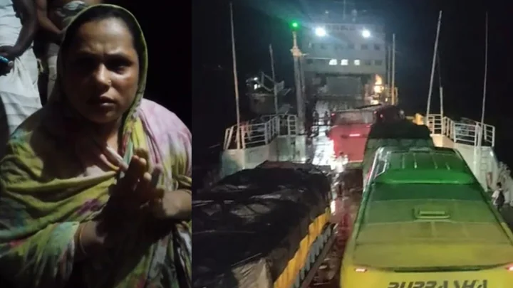 চলন্ত ফেরি থেকে পদ্মায় ঝাঁপ দেওয়া সেই নারী জীবিত উদ্ধার